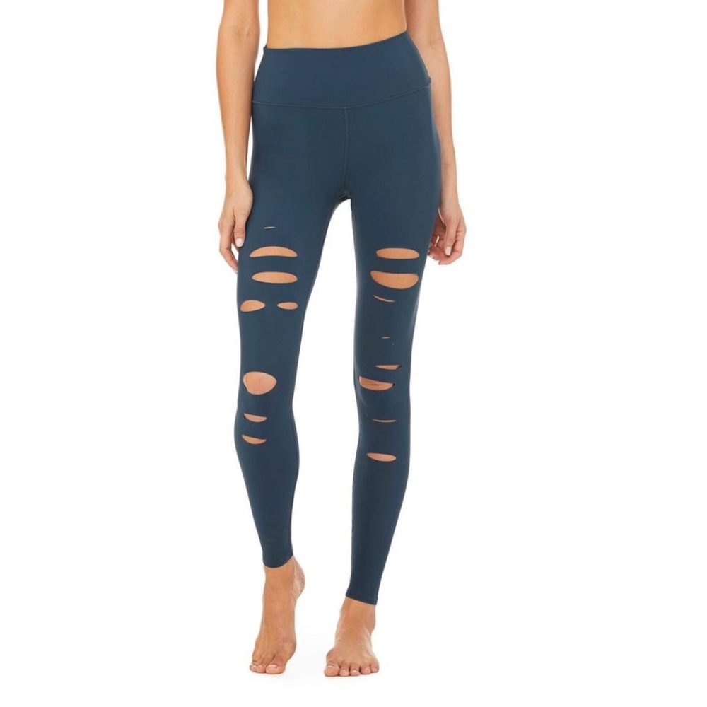 Alo High Waist Ripped Warrior Legging